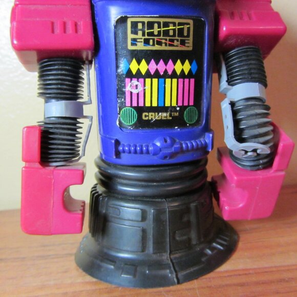 robo force vintage 1984 cruel the detonator action figure (T374) - Picture 4 of 8